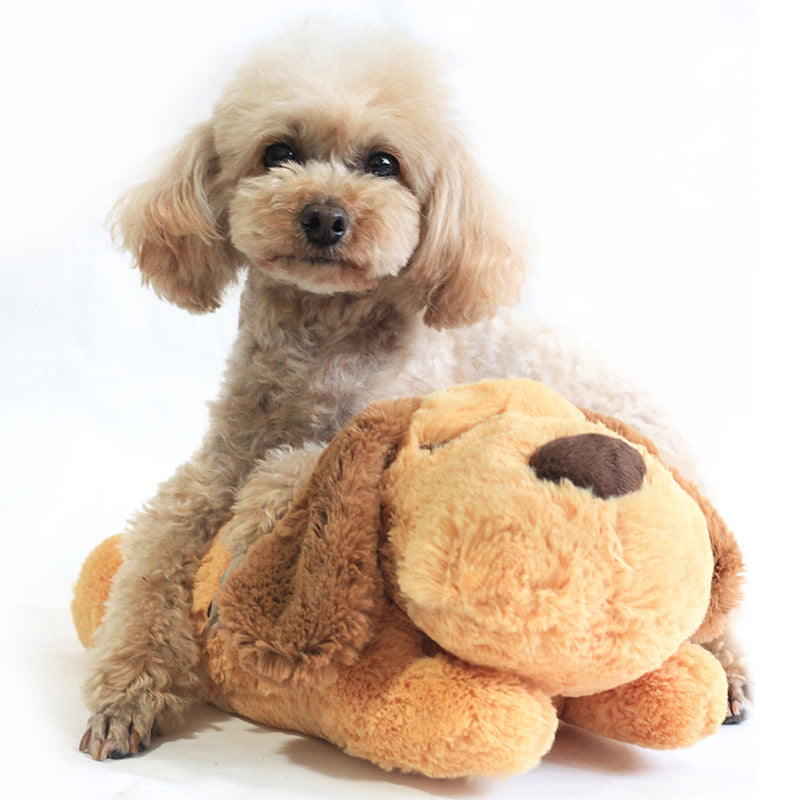 SnuggleBuddy™ Calming Heartbeat Plush for Dogs