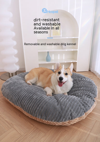 Pet Removable And Washable Sleeping Double-sided Bed