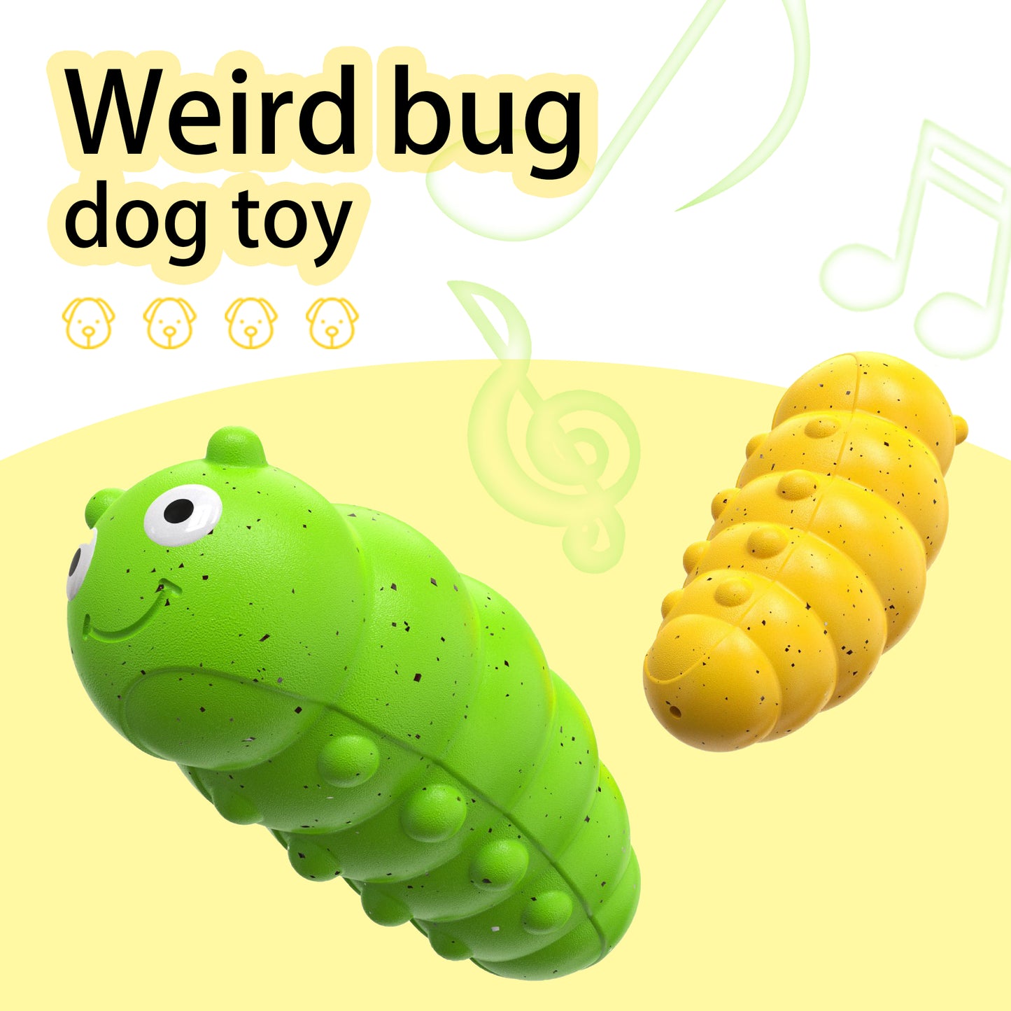 WagsWonder™ Weird Barking Bug Pet Toy