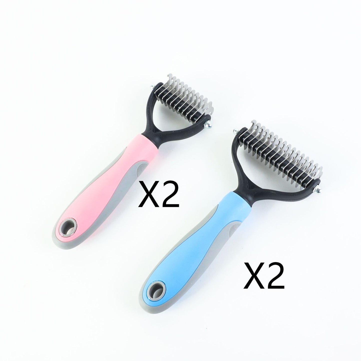 Stainless Double-sided Hair Removal Brush