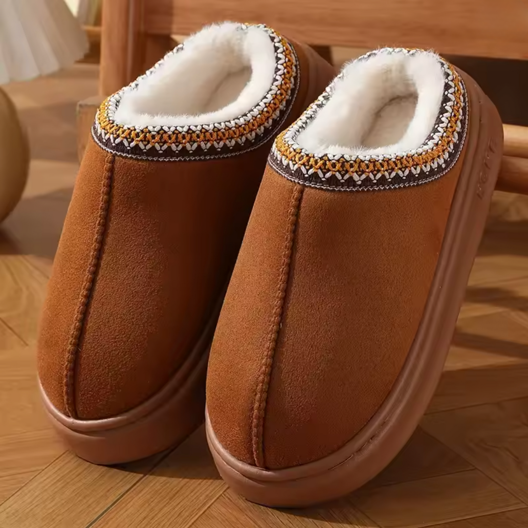 Elara – Ultra-Cozy Waterproof Winter Mules