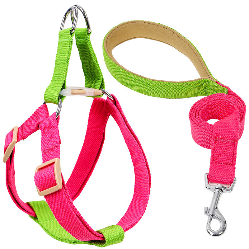 Vest-style Dog Drawstring Leash