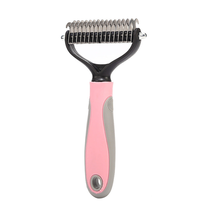 Stainless Double-sided Hair Removal Brush