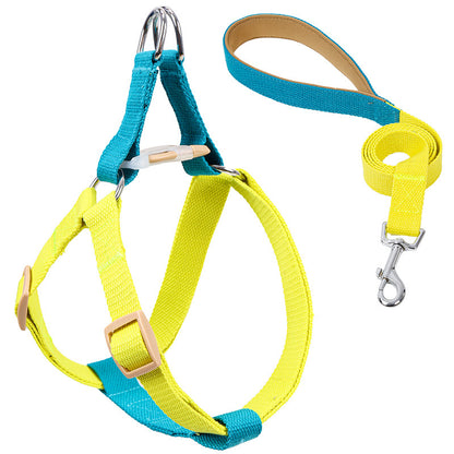 Vest-style Dog Drawstring Leash
