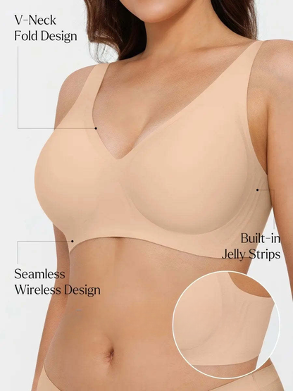 Comfort fit seamless bra