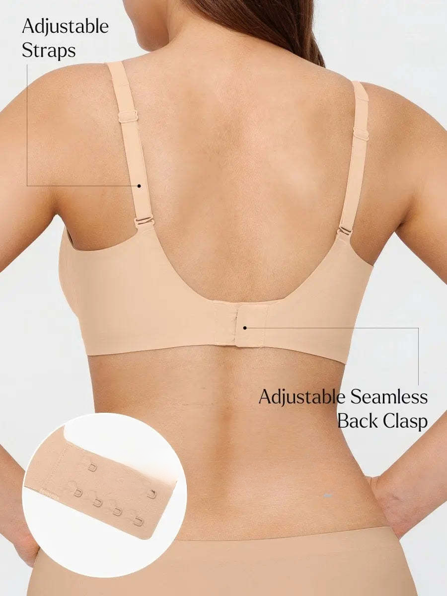 Comfort fit seamless bra