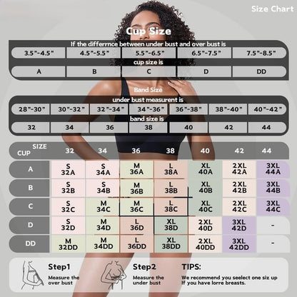 Comfort fit seamless bra