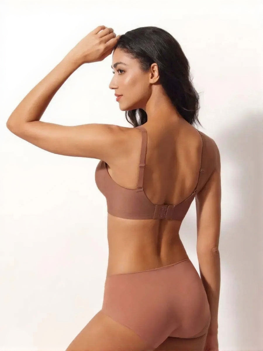 Comfort fit seamless bra