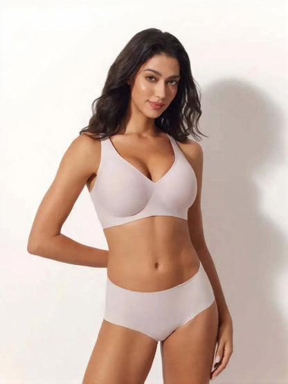 Comfort fit seamless bra