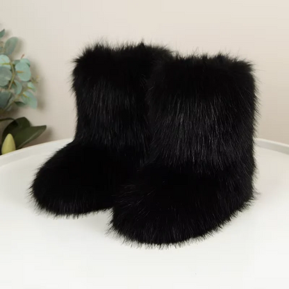 Lunzora™ Faux Fur Boots