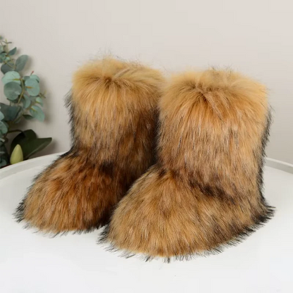 Lunzora™ Faux Fur Boots