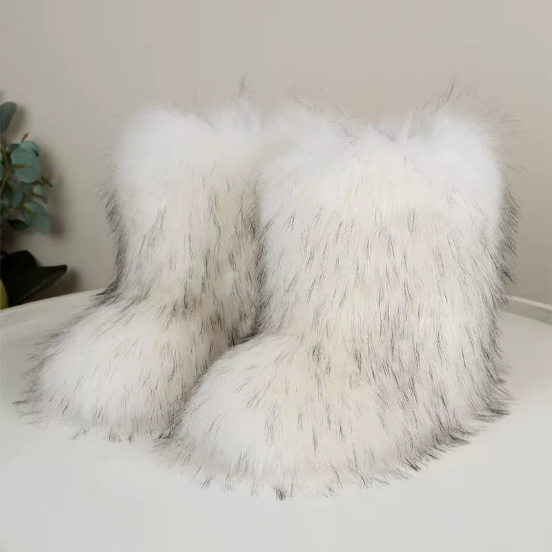 Lunzora™ Faux Fur Boots