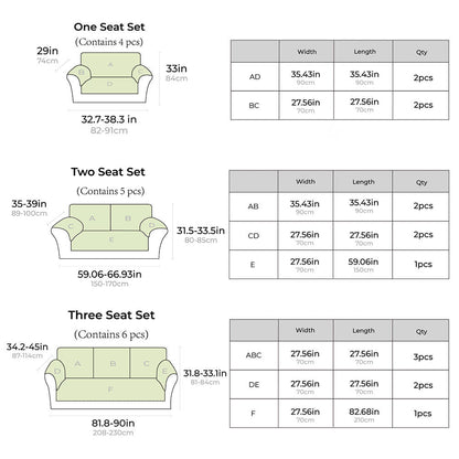 Leaf Sofa Mat Furniture Anti-scratch & Skid Protection Couch Cover