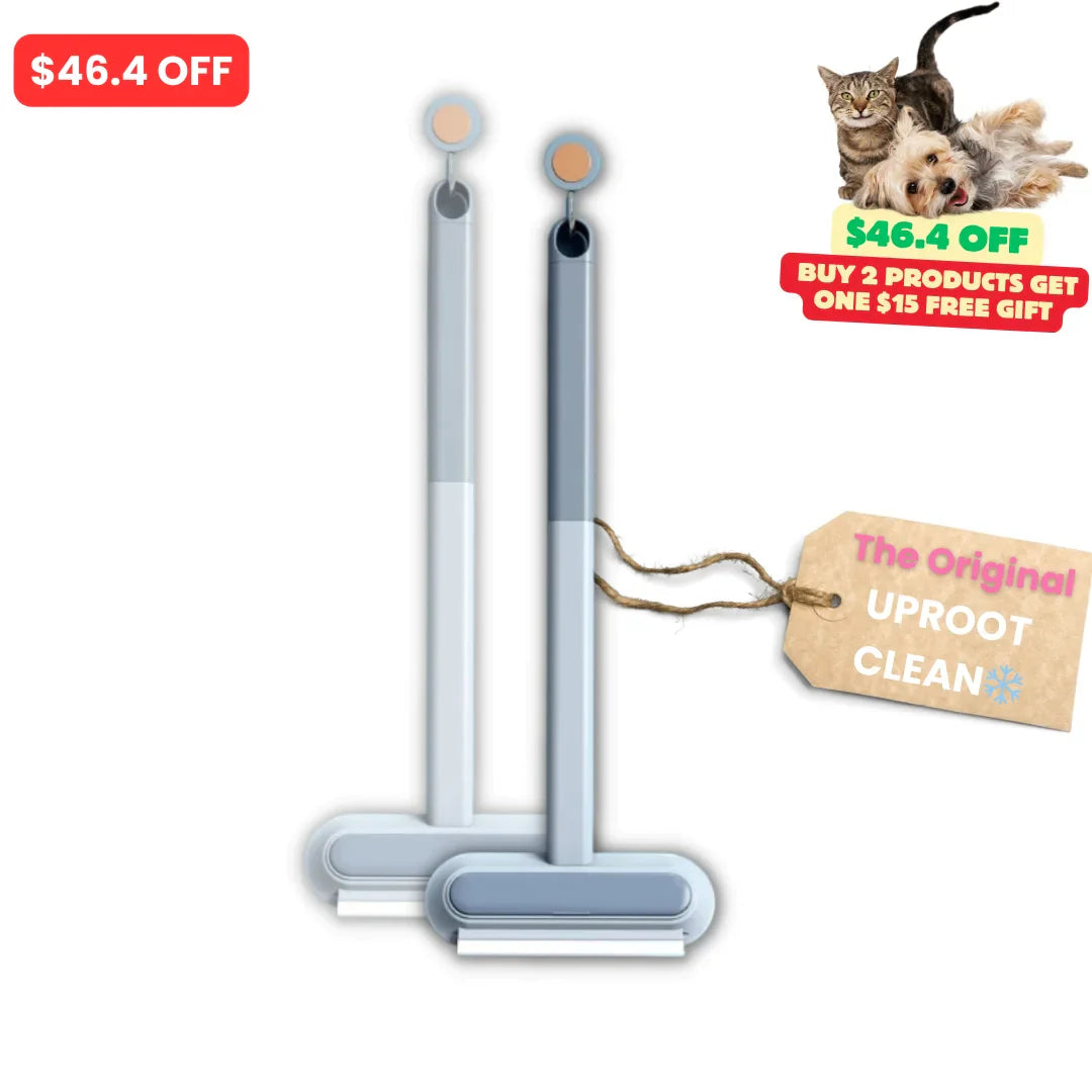 FurEase Flex™ - Pet Hair Cleaning Brush with Squeegee for Pet Parents