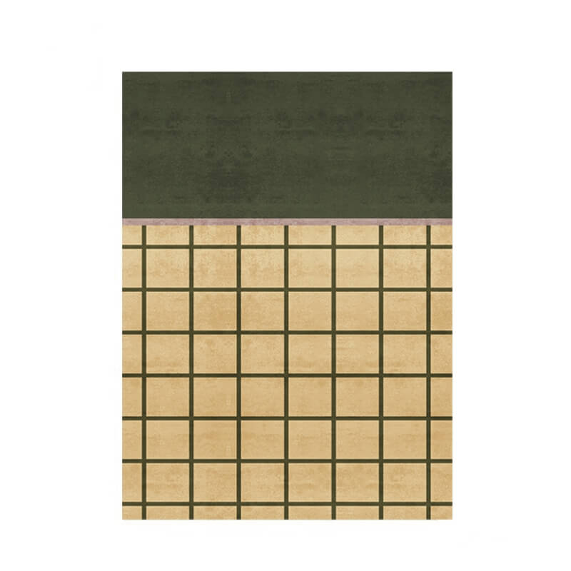 French-Inspired Vintage Living Room Rug Non-slip Carpet