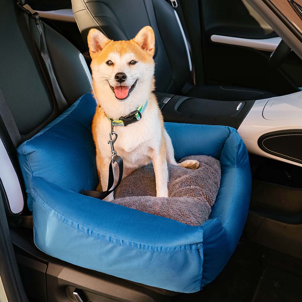 Removable Safety Pet Trip Bed Dog Car Seat Bed