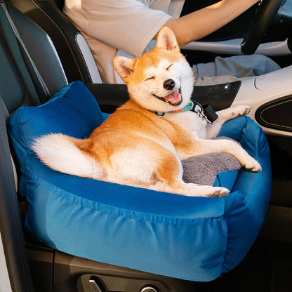 Removable Safety Pet Trip Bed Dog Car Seat Bed