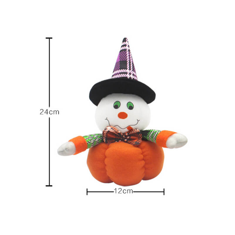 Halloween Pumpkin Dog Plush Toy Horrible Home Decoration