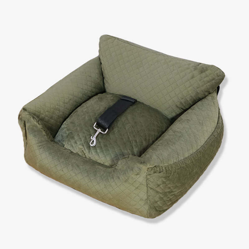 Removable Safety Pet Trip Bed Dog Car Seat Bed
