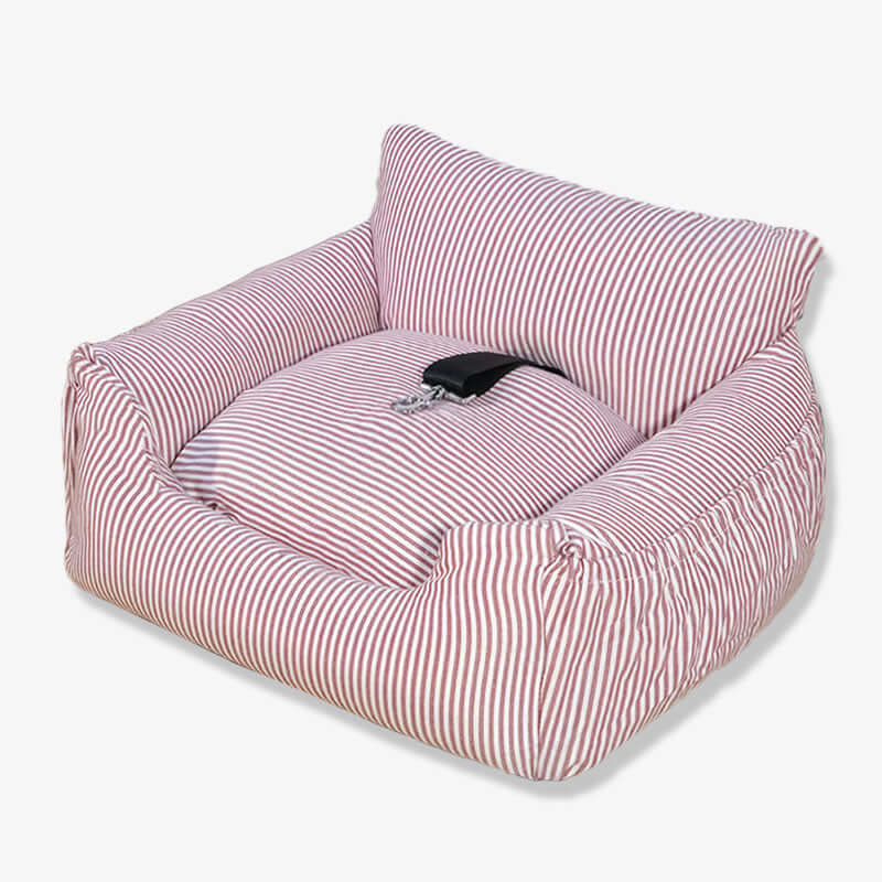 Removable Safety Pet Trip Bed Dog Car Seat Bed