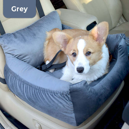 Removable Safety Pet Trip Bed Dog Car Seat Bed