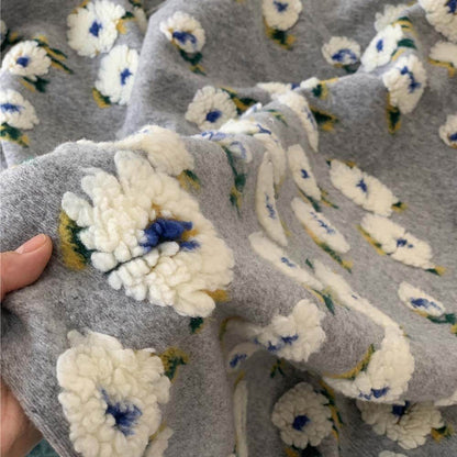 Romantic Jacquard Fleece & Minky Warm Blanket Large Human Pet Throw Blanket