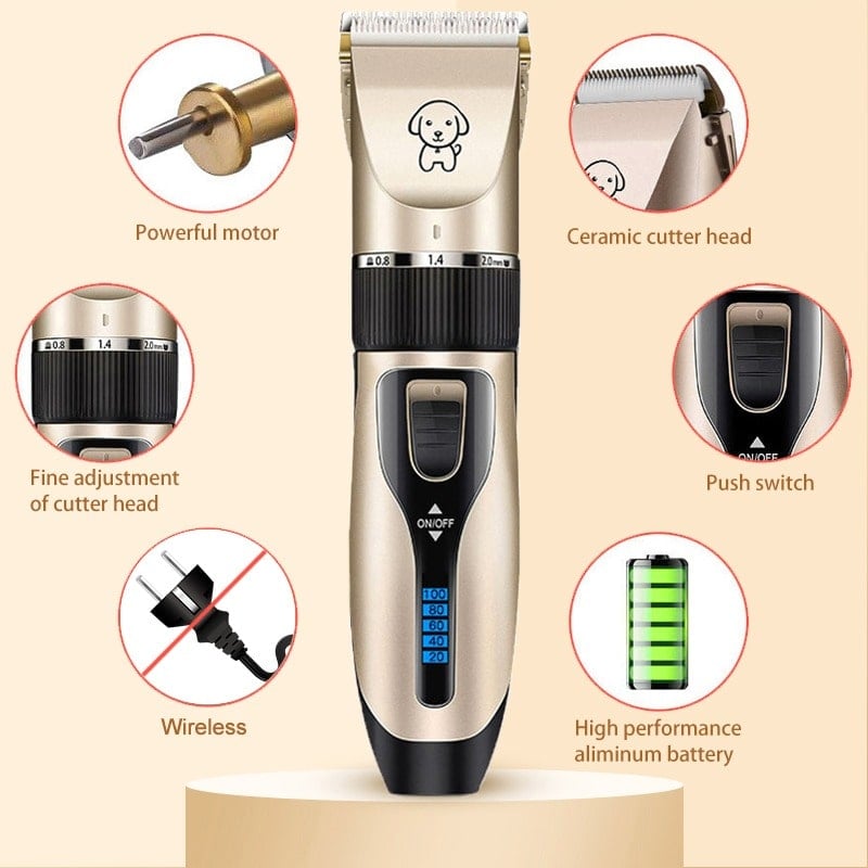Cordless Grooming Clipper Kit