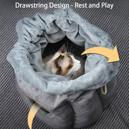 Funny Money Bag Enclosed Cat Cave
