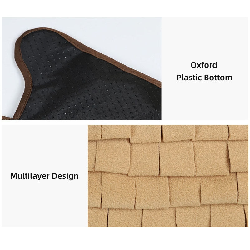 Lion Crocodile Shape Dog Slow Food Mat Dog Training Sniffing Mat