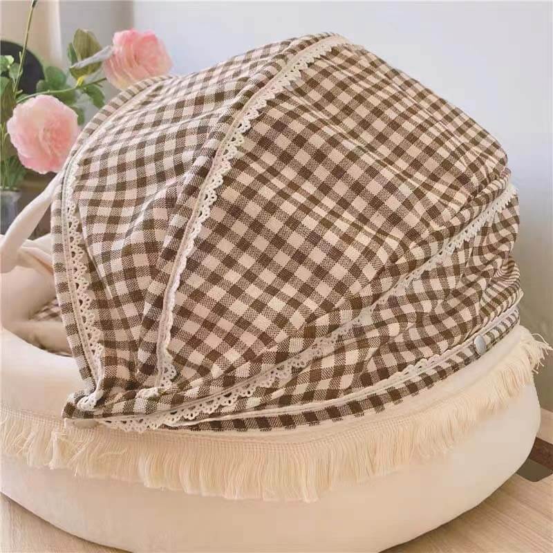 Adorable Cradle Semi-enclosed Cat Bed