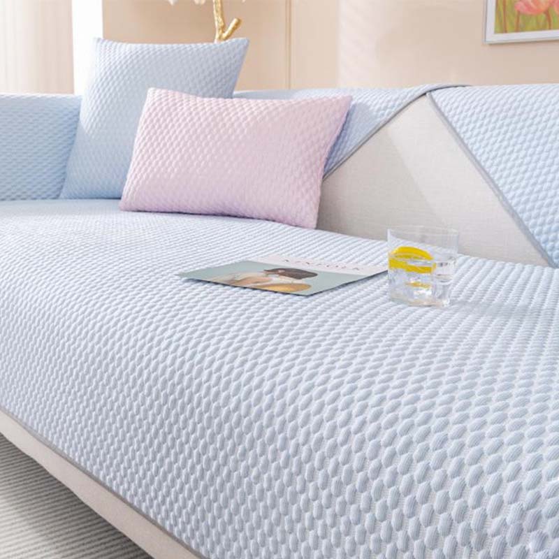 Colorful Checkerboard Anti-scratch Furniture Protector Couch Cover