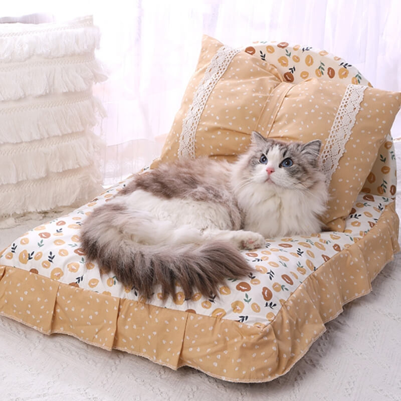 Bowknot Princess Bed Dog & Cat Bed