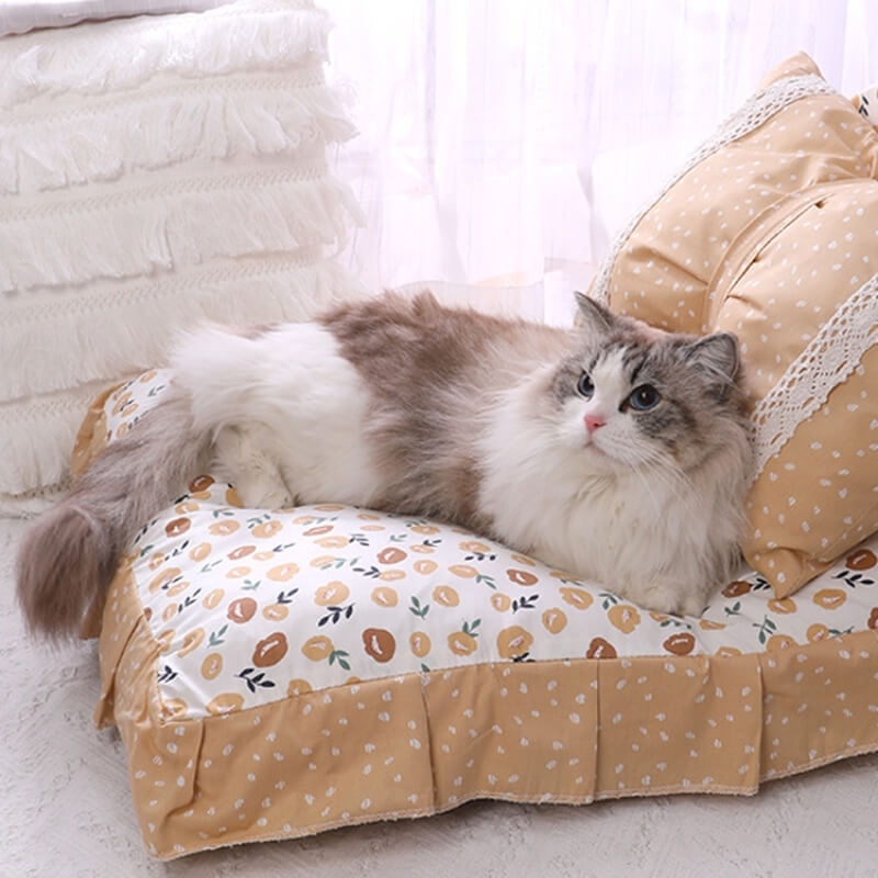 Bowknot Princess Bed Dog & Cat Bed