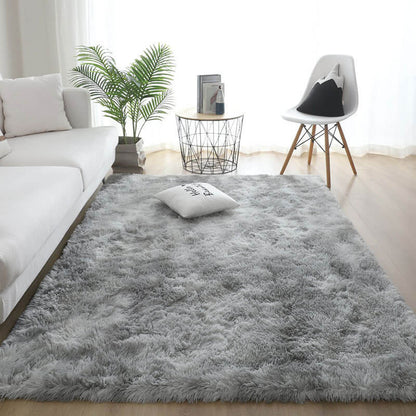 Chic Cozy Plush Tie-Dye Homes Rug Pet Mat