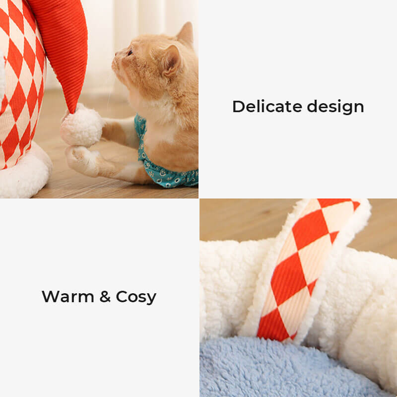 Circus Series Pet Bed Semi-Enclosed Cat Cave