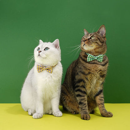 Colourful Series Funny Bow Tie Cat Tunnel Collar