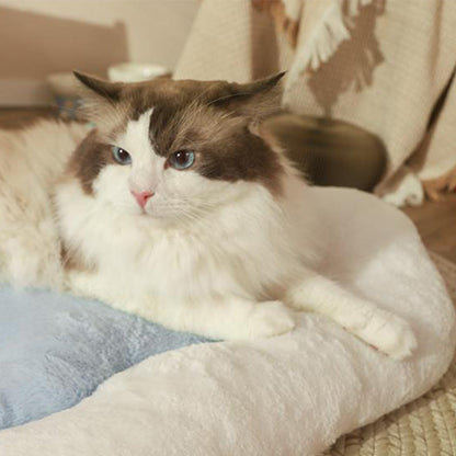 Cute Furry Cat & Dog Cushion Bed