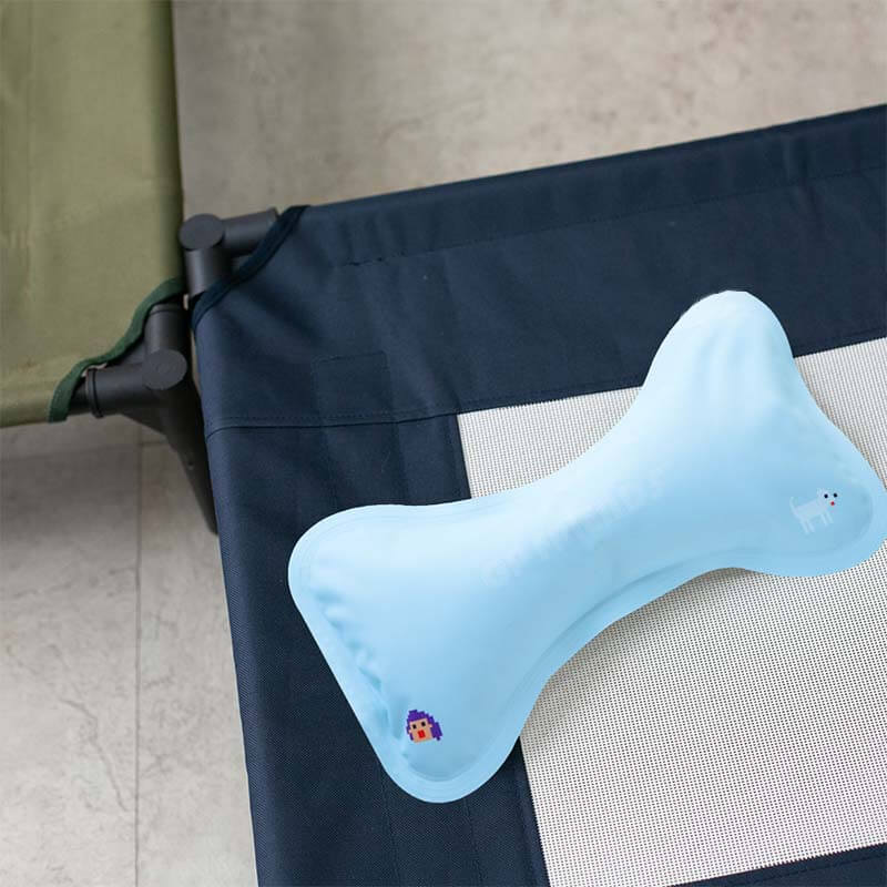 Fashion Bone Shape Dog Ice Cooling Pillow