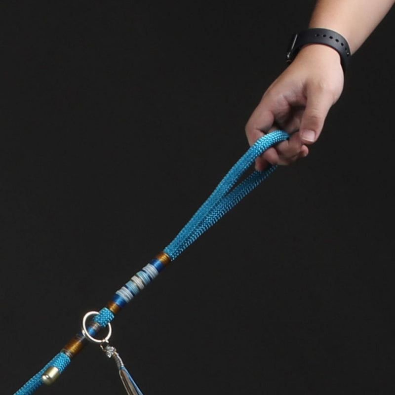 Hand-knitted Braided Rope Dog Training Leash