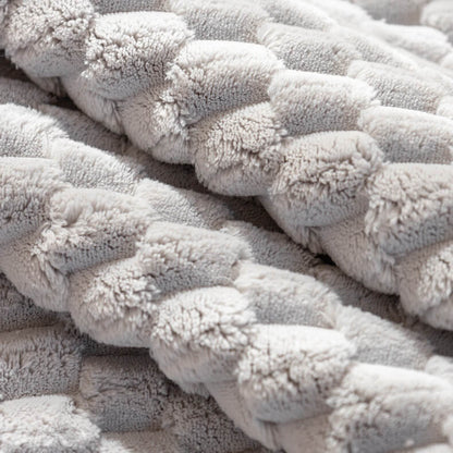 Honeycomb Plush Thickened Non-slip Couch Cover