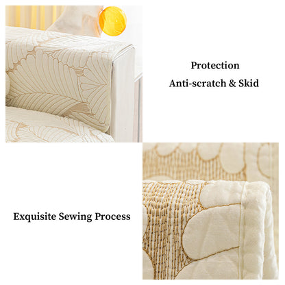 Leaf Sofa Mat Furniture Anti-scratch & Skid Protection Couch Cover