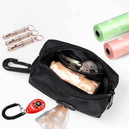 Portable Oxford Fabric Dog Walking Bag Dog Waste Bag Dispenser