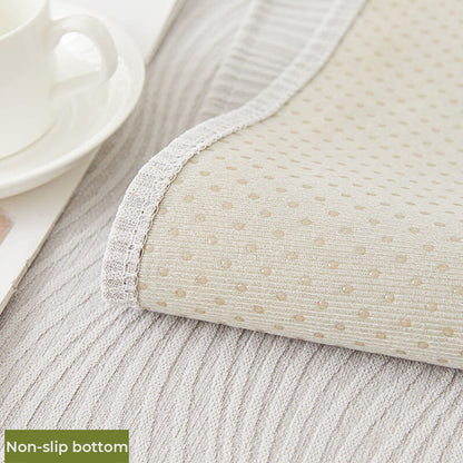 Wood Grain Texture Soft Chenille Anti-scratch Couch Cover