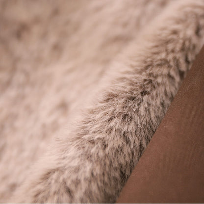 Wraparound Cozy Luxury Plush Dog & Cat Sofa Bed