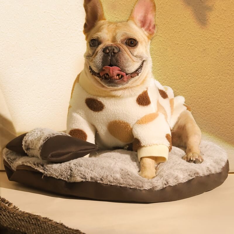 Wraparound Cozy Luxury Plush Dog & Cat Sofa Bed